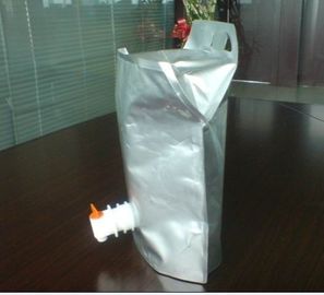 Wielokrotnego użytku worek z folii aluminiowej Stand Up Pouch z wylewką na wino Stand Up BIB Bags With czop