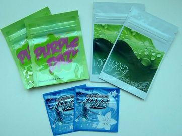 Customzied Food Grade Polypropylene Reusable Snack Bags With Zipper , Ziplock Foil Bag