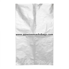 Wodoszczelne torebki z folii aluminiowej / srebrne torby z folii aluminiowej z zamkiem błyskawicznym