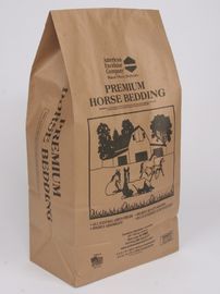 Kraft Paper Packaging Bag With Printing Square Opening Bag