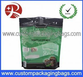 Zielone torebki do pakowania Niestandardowe torby do pakowania Pieczęć próżniowa do żywności
