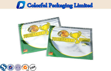 Aluminum Foil Laminated Pouch For Fishing Baits Packing , custom printed