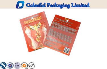 Aluminum Foil Ziplock Laminated Pouch For Herbal Incense Packing