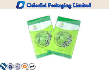 Durable Biodegradable tear notch stand up packaging pouches for tea