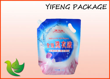 Liquid Detergent Spout Pouch With Custom LOGO For Washing Powder
