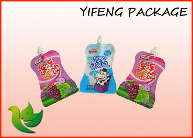 Free Shape Spout Pouch 50ml 100ml 200ml For Liquid Food Juice Packaging