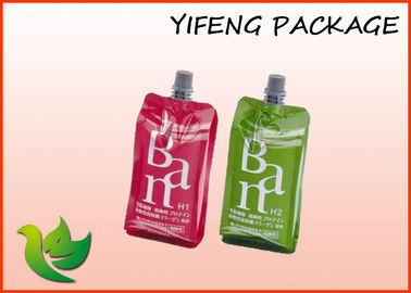 Printed Reusable Flat Bottom Pouch Oil Proof For Sauce Packaging