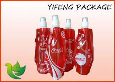Juice Drink Packaging Spout Pouch PE PA Stand Up Food Pouches With Hang Hole