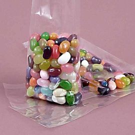 China Manufacturer Clear Flat Polypropylene Bags For Candy