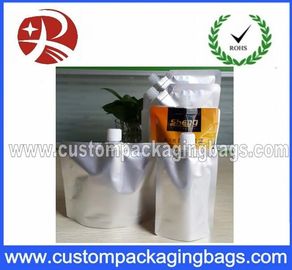 Wykonane na zamówienie torby stand / worki z wylewem z folii aluminiowej na krem