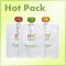 Safety food grade plastic reusable baby food spout pouch