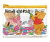 Winnie bear plastic zip lock bags , child cute small ziplock bags 20x13cm