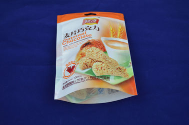 Custom Printing Food Pouch Packaging / Stand Up Ziplock Pouches