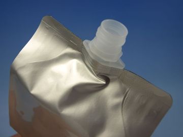 Laminated aluminum foil Stand Up Pouch With Spout 250ml , Drink Pouch