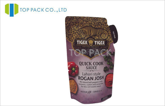 Rogan Josh Sauce Opakowanie z plastikową torebką 8 uncji Dostosowane drukowanie 12c
