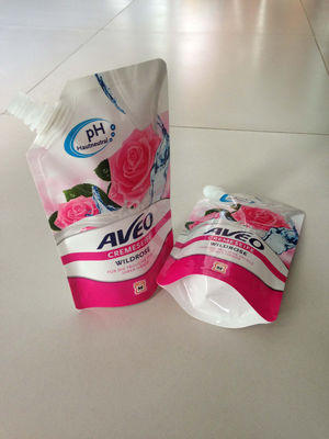 Laminowane woreczki z wylewanymi opakowaniami Torby foliowe na mleko sojowe Stand Up Spout Pouch