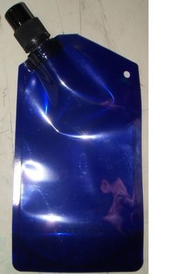 Blue 8 Oz Stand Up Etui z wylewką i czapką, opakowanie elastyczne z napojami