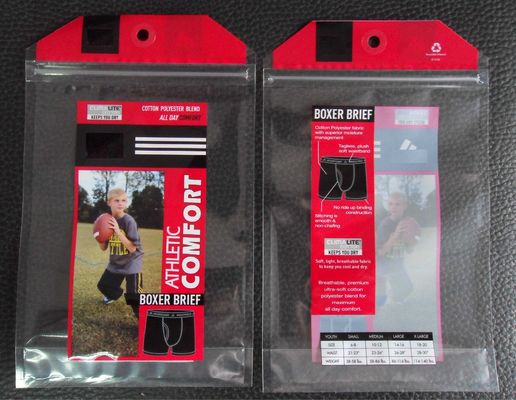 Worki foliowe wodoodporne Worki foliowe resealable woreczki na kalesony
