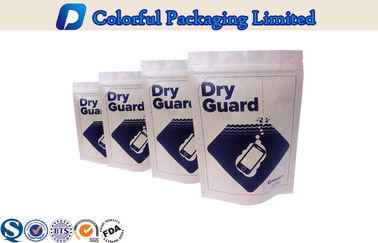 Food Grade biodegradable Resealable Stand up Pouches for spices , sauces , meat
