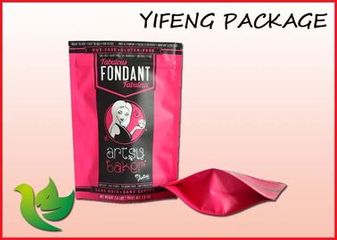 Matt Black Plastic Stand Up Pouches With Valve For Coffee Packaging