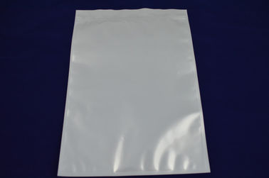 CPP White Film Laminated Zipper Pouch Packaging , Plastic Zip Lock Bag